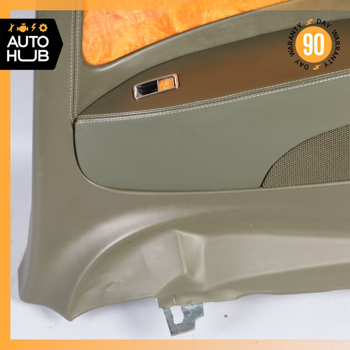 03-10 Bentley Continental GT Rear Passenger Side Interior Door Panel Green OEM - photo 11