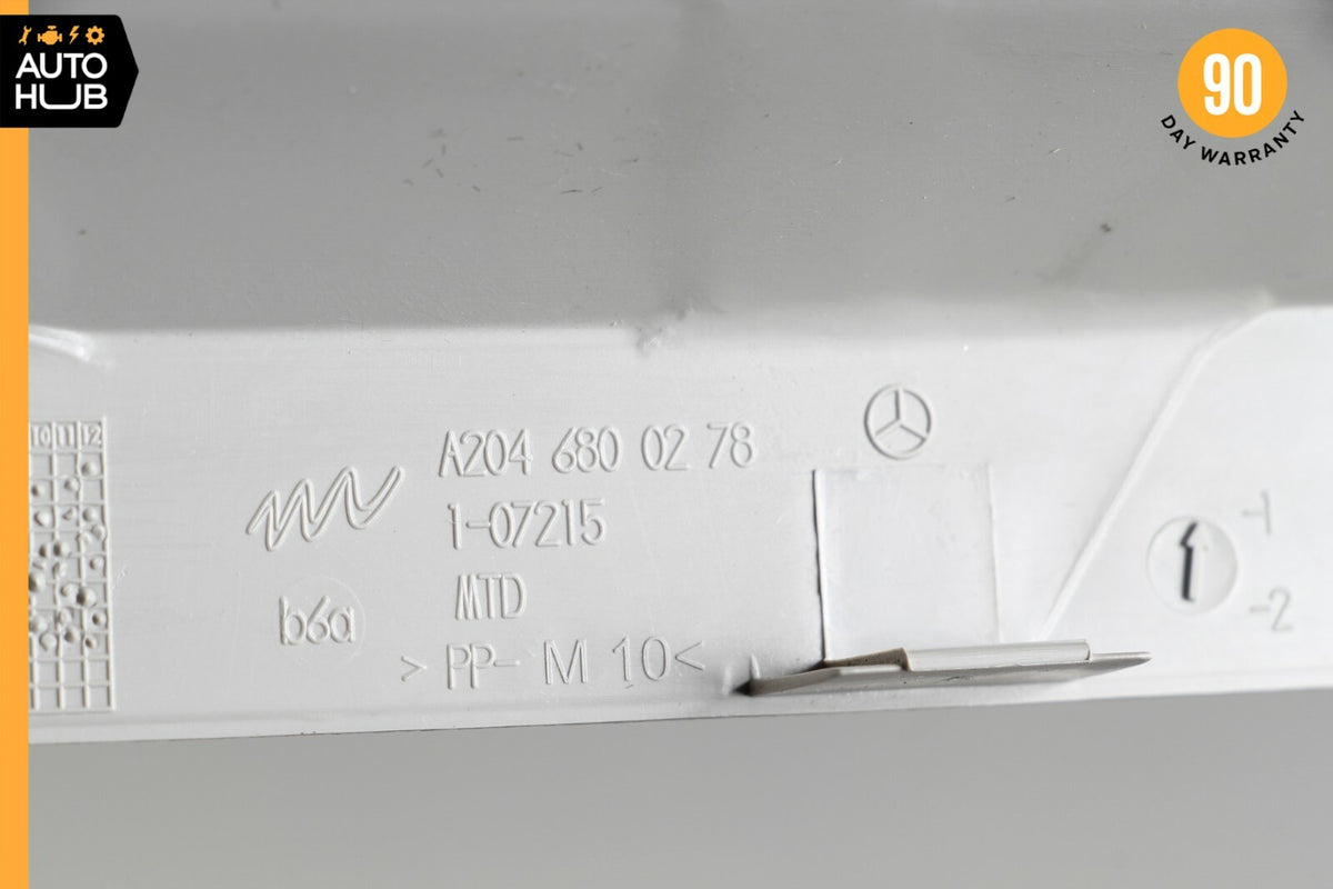08-14 Mercedes W204 C300 C250 Dashboard Dash Board Trim Panel Right Gray OEM - photo 11