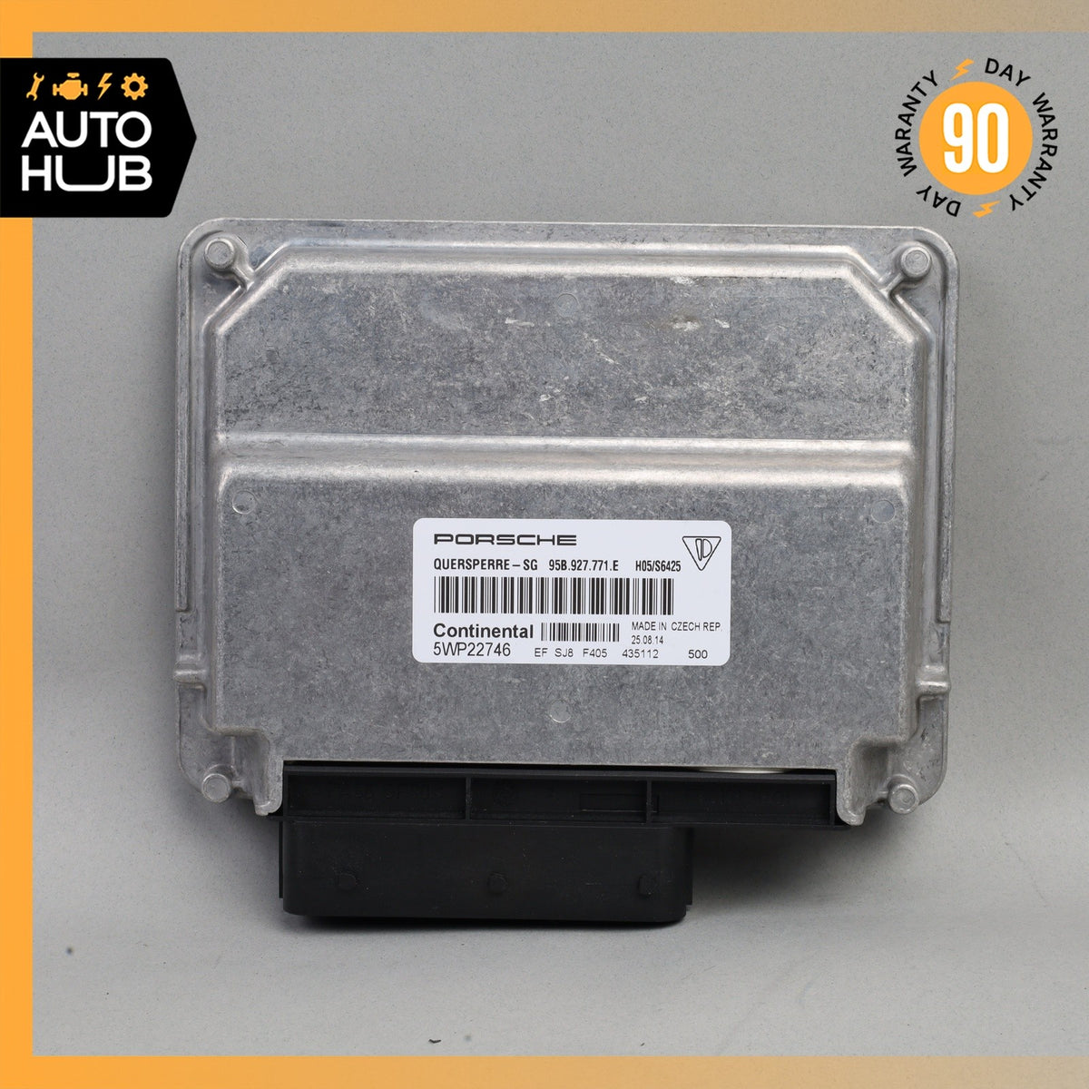 15-18 Porsche Macan S 95B Differential Lock Control Module Unit OEM 81k - photo 5
