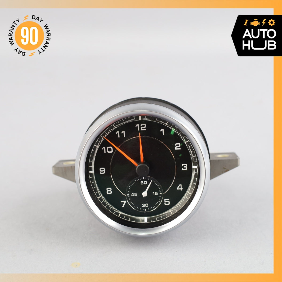 14-16 Porsche Panamera 970 Center Dashboard Chrono Clock 97064131504 OEM - photo 2