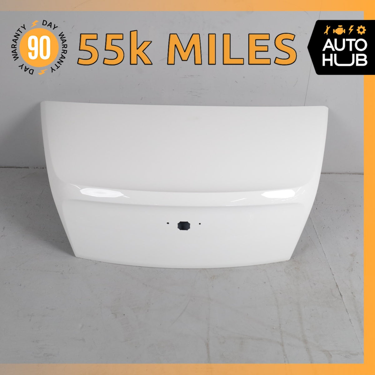 12-18 Bentley Continental GTC Convertible Trunk Lid Panel Assembly White OEM 55k - photo 1