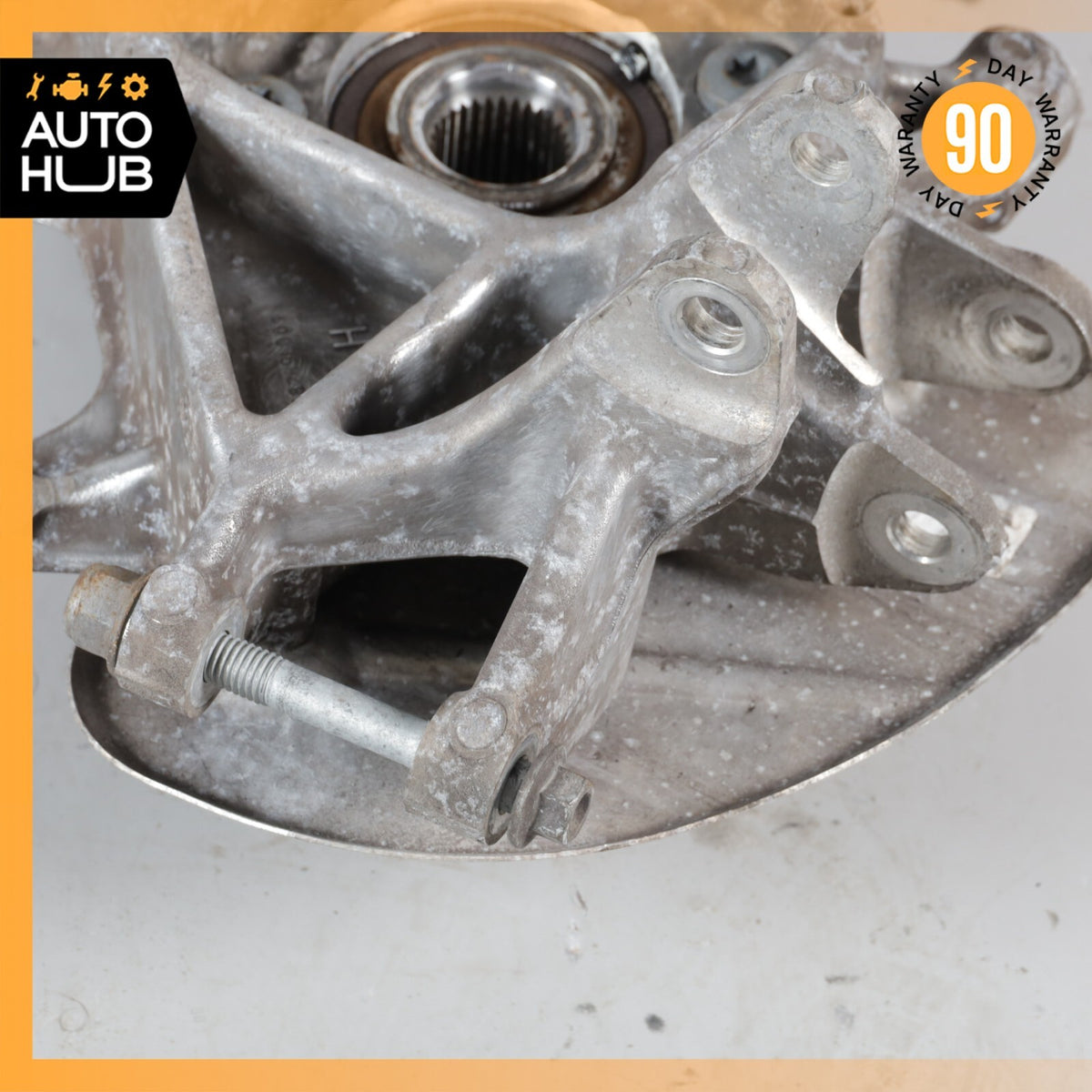 17-24 Aston Martin DB11 DBS Rear Left Driver Side Spindle Knuckle Hub OEM - photo 12