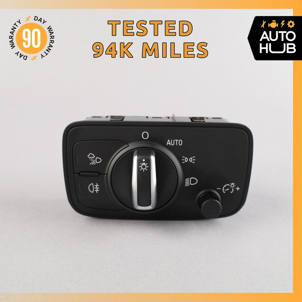 16-18 Audi 8V A3 E-Tron Headlight Head Light Control Switch OEM 94k - photo 1