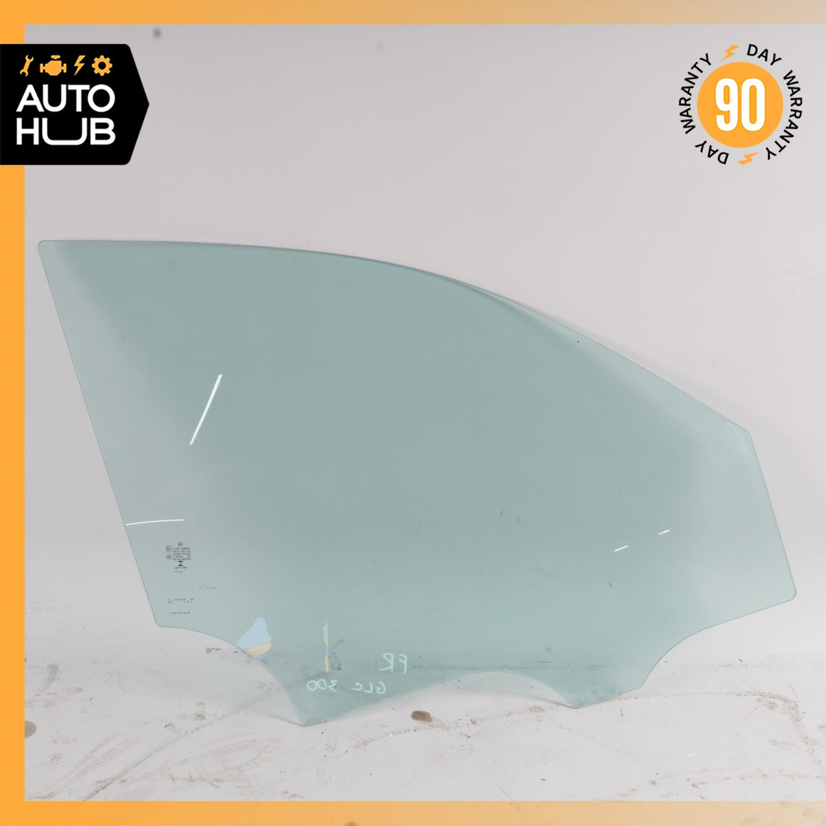16-22 Mercedes X253 GLC300 Front Right Side Door Window Glass OEM - photo 1