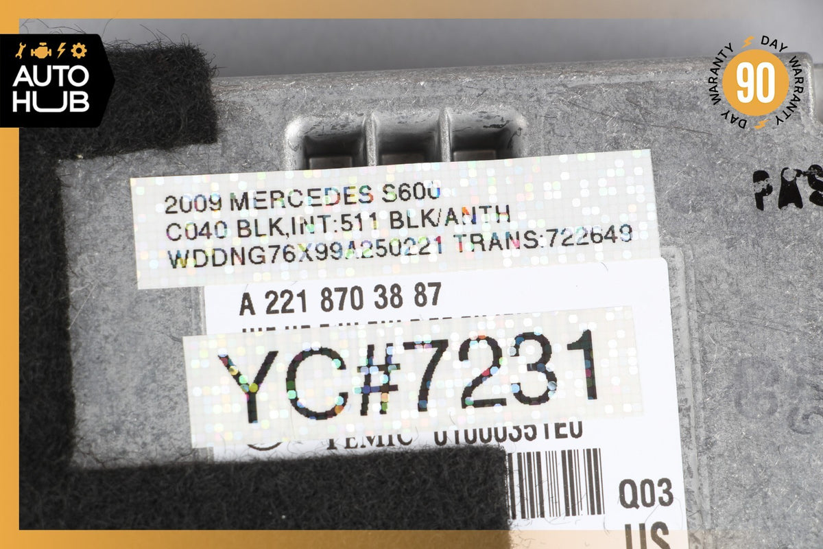 07-14 Mercedes W221 S600 CL550 Voice Language Communication Control Module OEM - photo 9