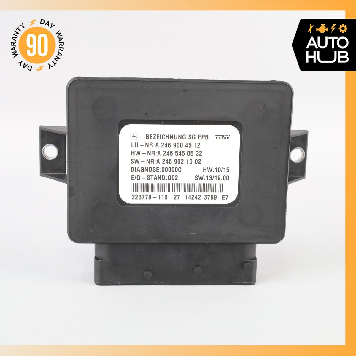 12-16 Mercedes R231 SL400 GL450 Hand Parking Brake Control Module Unit OEM - photo 9