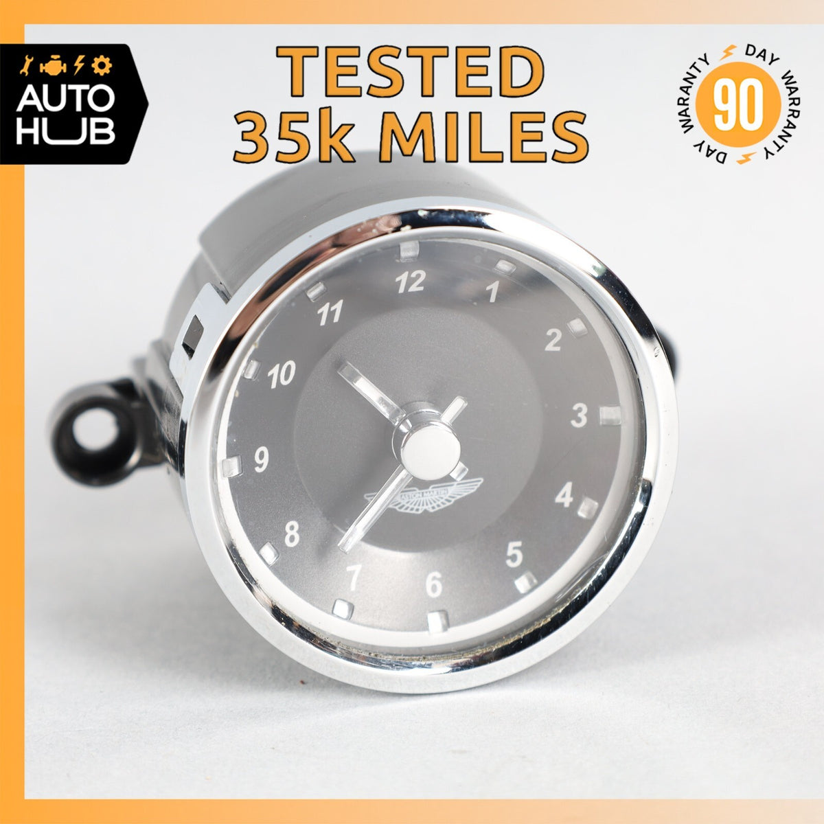 05-19 Aston Martin DB9 Rapide DBS Vantage Center Dashboard Analog Clock OEM 35k - photo 1