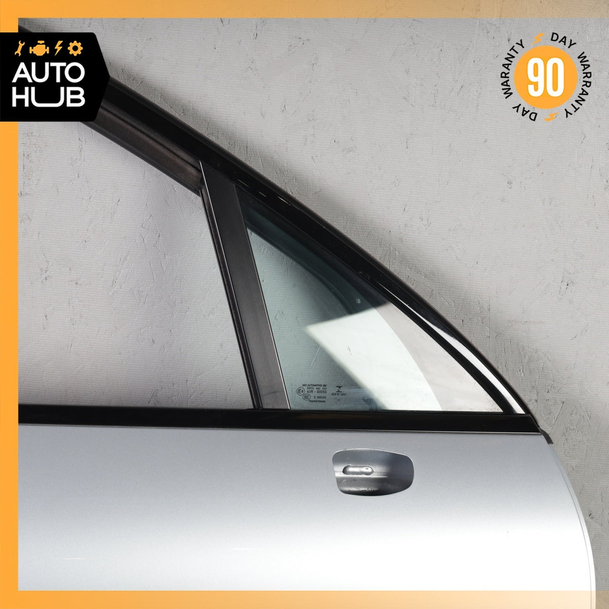 15-25 Porsche Macan 95B GTS Front Right Passenger Side Door Shell Silver OEM 44k - photo 5
