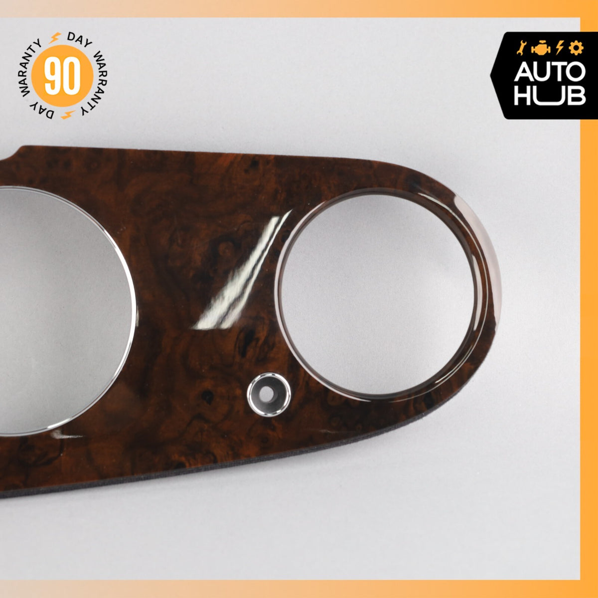 03-13 Bentley Continental GT GTC Dash Panel Speedometer Bezel Trim Wood OEM 73k - photo 6