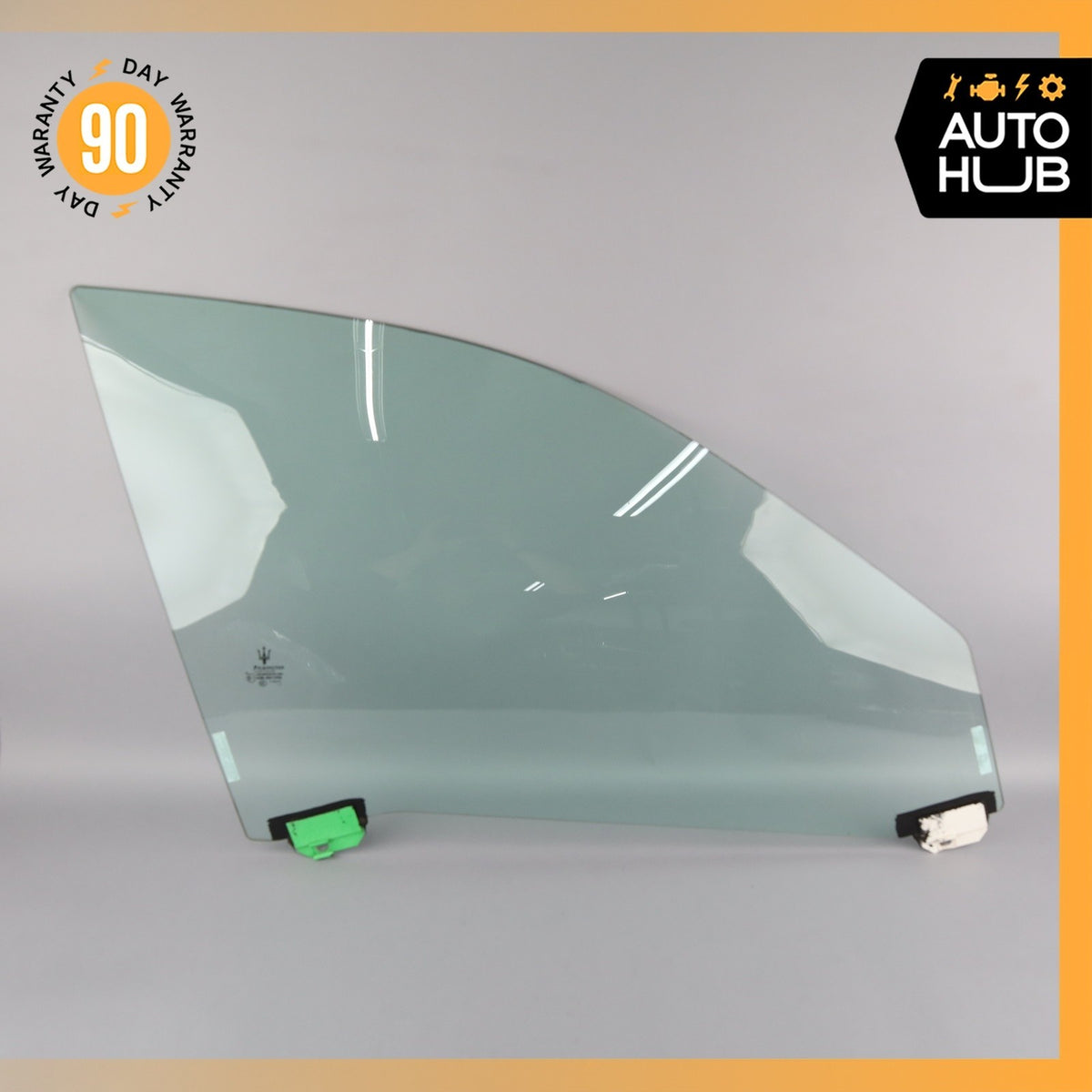 03-13 Maserati Quattroporte M139 Front Right Side Door Window Glass OEM 51k - photo 1