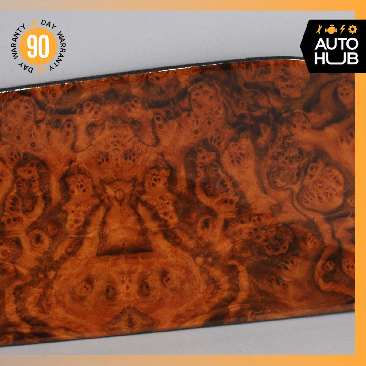 03-10 Bentley Continental GT Rear Left Side Door Panel Trim Panel Wood OEM - photo 3