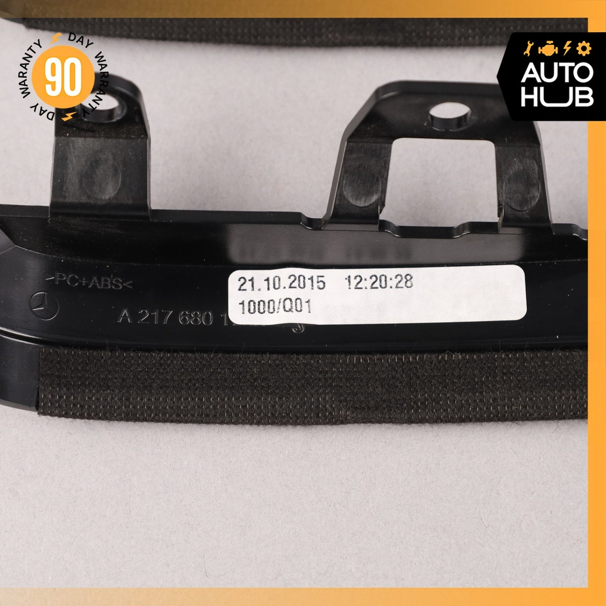 14-17 Mercedes W217 S550 S600 Display Screen Monitor Bezel Trim Assembly OEM 74k - photo 3