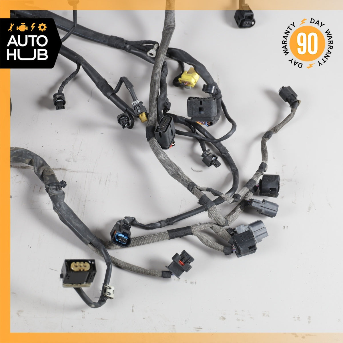 16-18 Mercedes W205 C63 AMG Engine Motor Cable Wire Harness OEM - photo 9