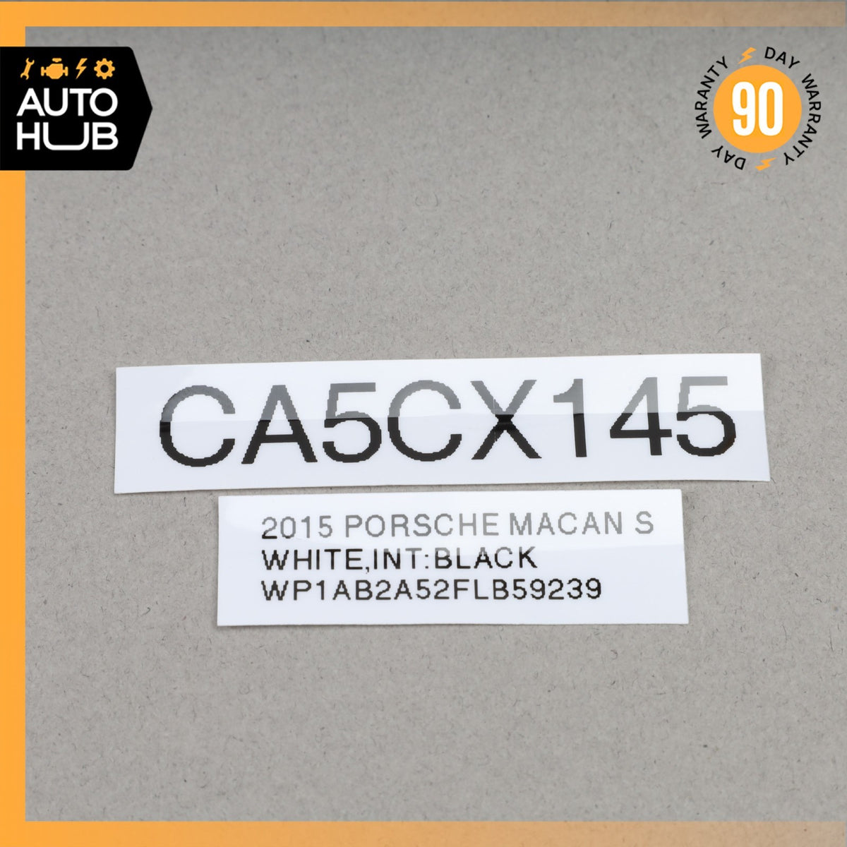 15-18 Porsche Macan 95B Front Right Dash Glove Box Trim Cover Panel Black OEM - photo 24