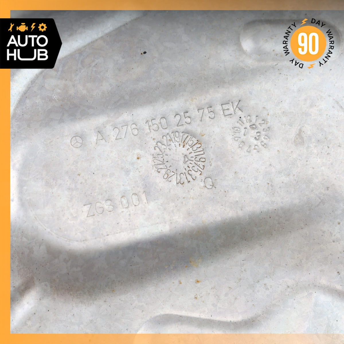 13-15 Mercedes W212 E400 Hybrid Transmission Heat Shield Cover Panel OEM - photo 11