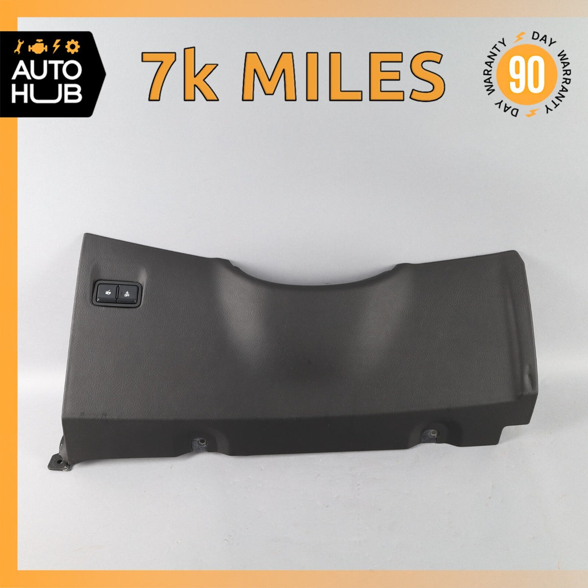 14-19 Chevrolet Corvette C7 Grandsport Left Driver Side Knee Panel Black OEM 7k - photo 1