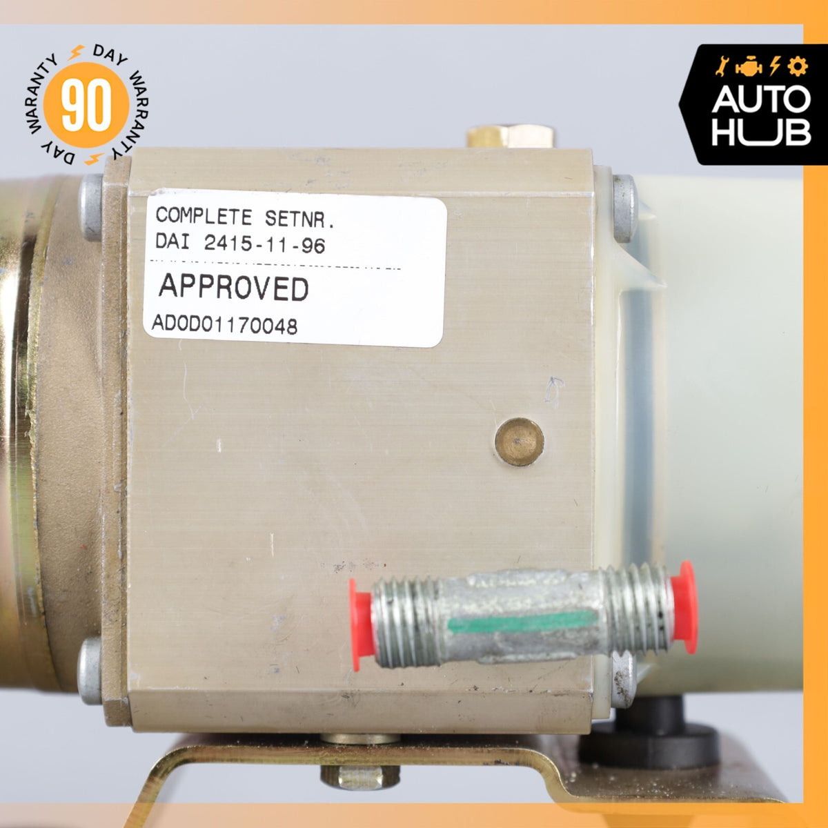 00-04 Aston Martin DB7 Vantage Convertible Top Hydraulic Pump Motor OEM 23k - photo 11
