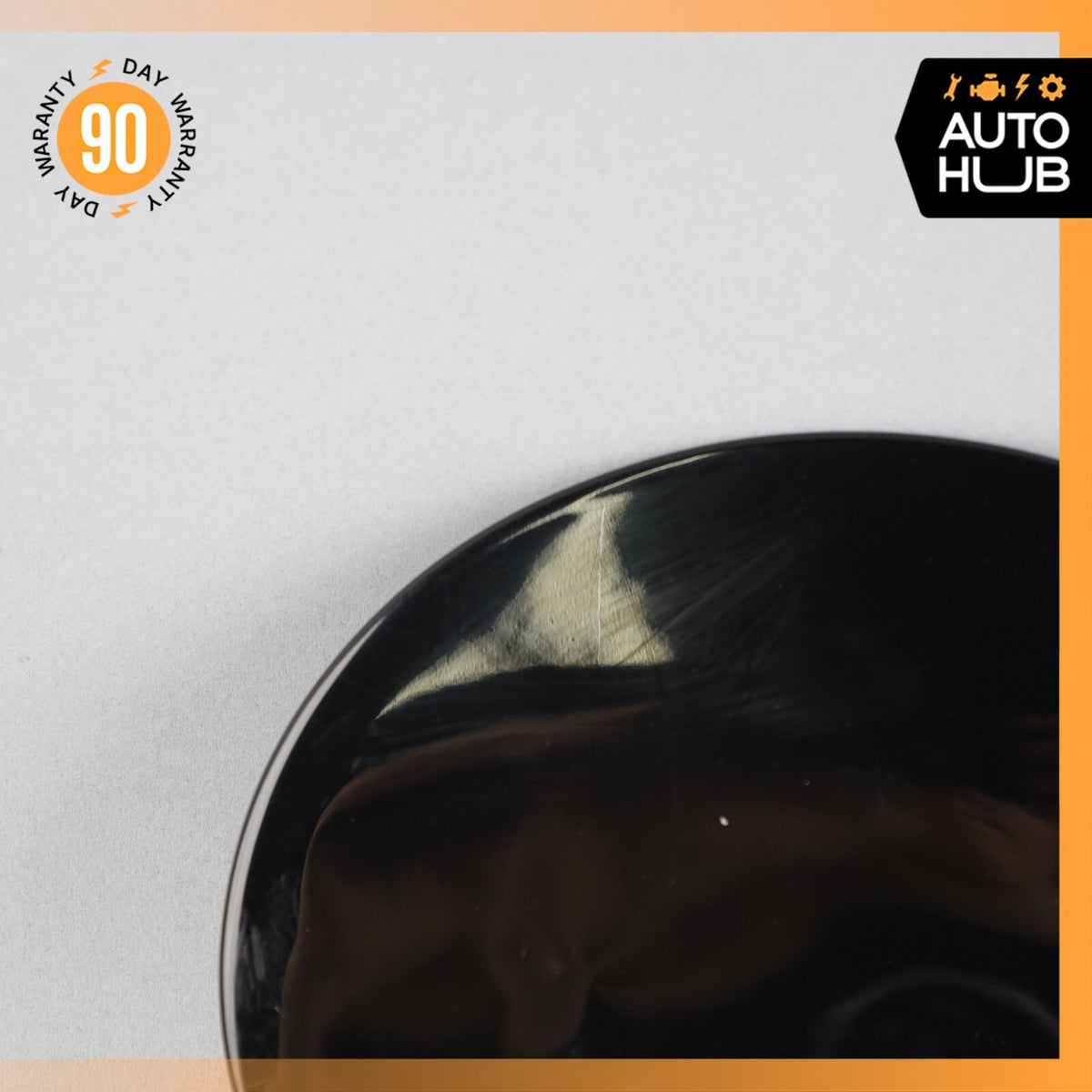 03-13 Maserati Quattroporte M139 Fuel Gas Tank Lid Door Cover Black OEM - photo 2