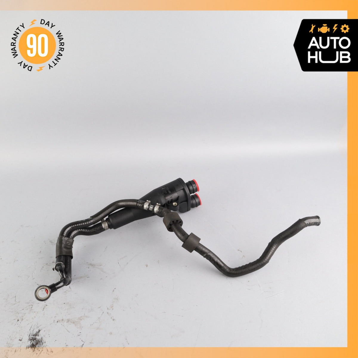 Bentley Continental Flying Spur 6.0L Left Engine Oil Separator w/ Pipe OEM 67k - photo 6