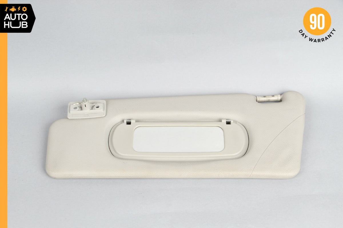 03-06 Mercedes R230 SL500 SL55 AMG Left Driver Side Sun Visor Shade Gray OEM - photo 1