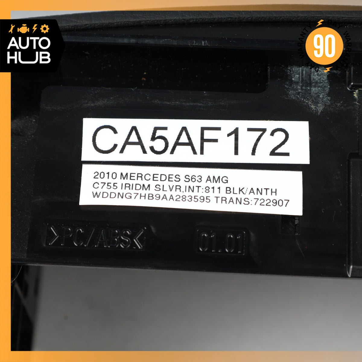 10-13 Mercedes W221 S63 S400 S550 Dashboard Center Console CD Player Cover OEM - photo 14
