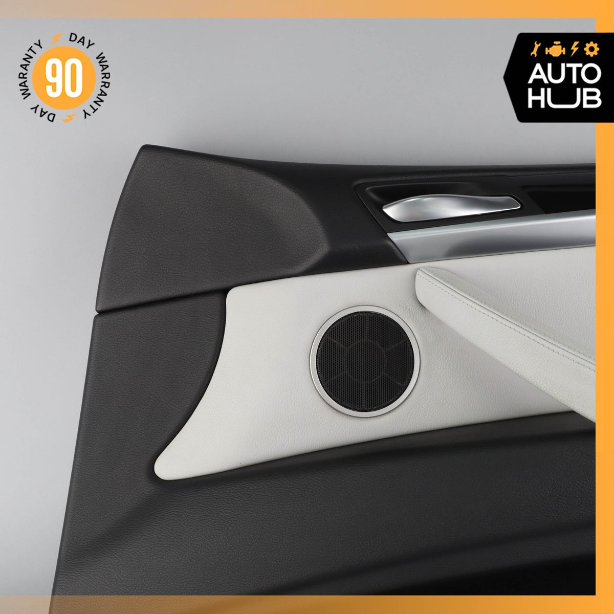 08-14 BMW E71 X6M Front Right Side Interior Door Panel 51417243722 OEM 62k - photo 3