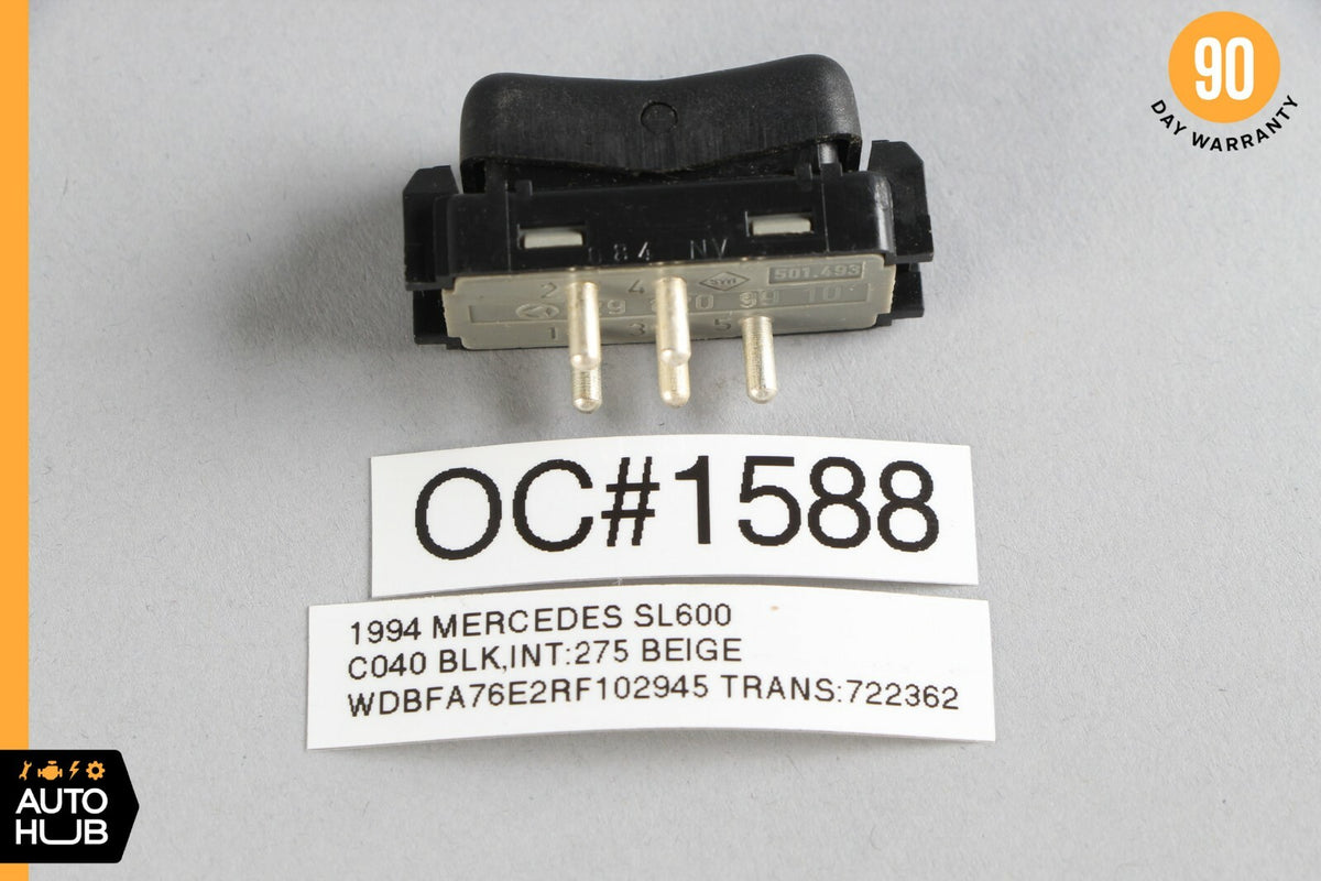 90-02 Mercedes R129 SL600 SL500 Adaptive Damping System Switch Button OEM - photo 6