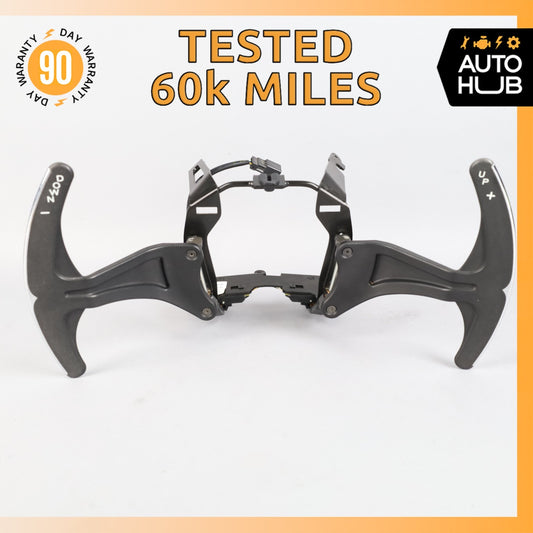 08-19 Maserati GranTurismo M145 Steering Wheel Paddle Shifters Set 261434 OEM - photo 1