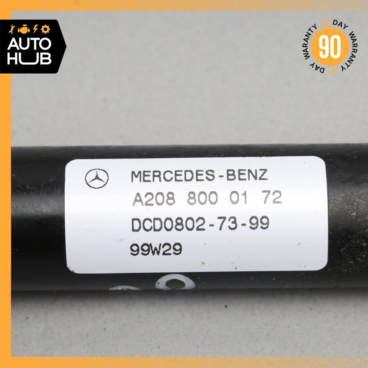 97-03 Mercedes W208 CLK430 CLK320 Top Roof Rear Right or Left Bow Cylinder OEM - photo 10