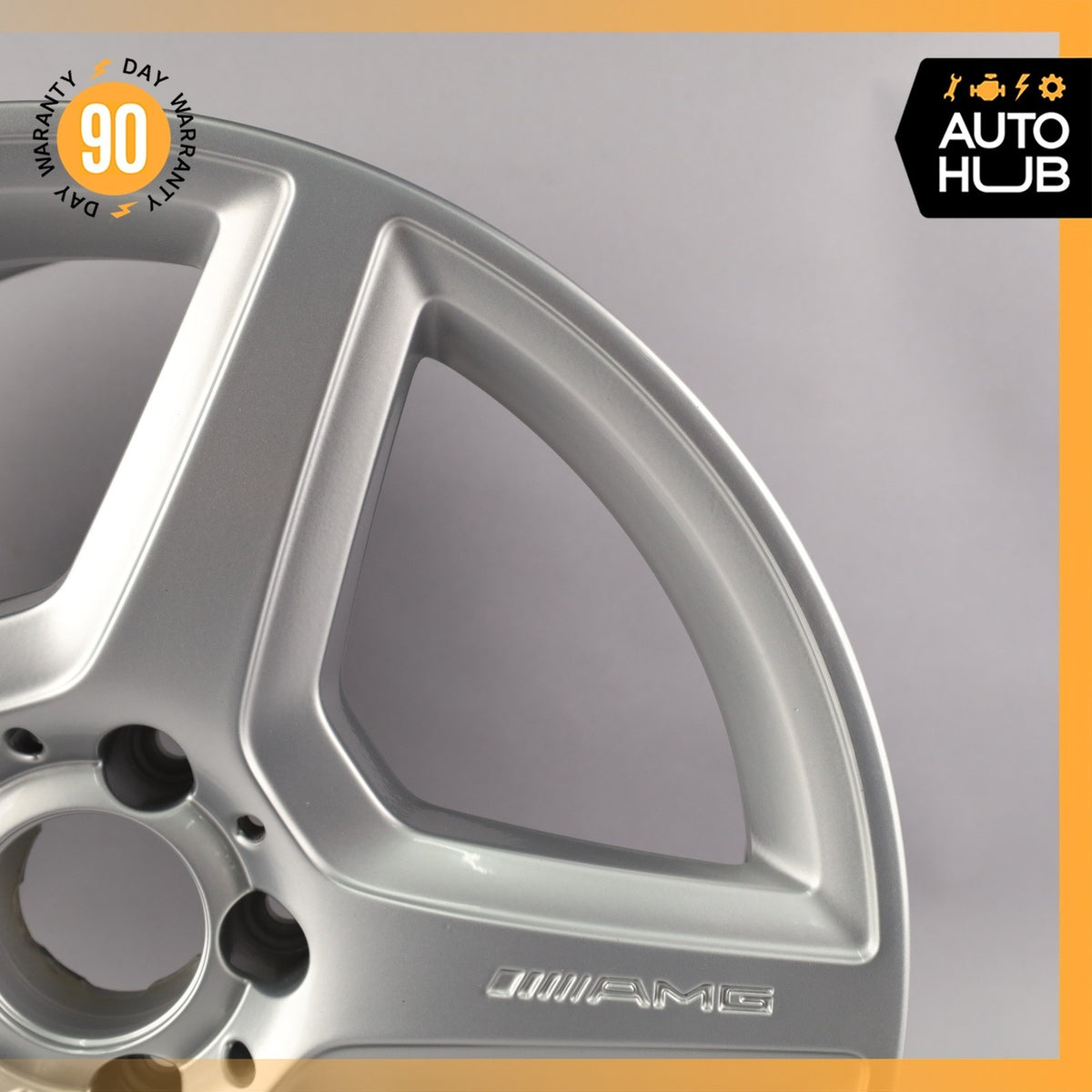 Mercedes W211 E350 E55 CLS55 AMG 9 x 18 18" Rear Wheel Rim 2114016702 OEM - photo 4