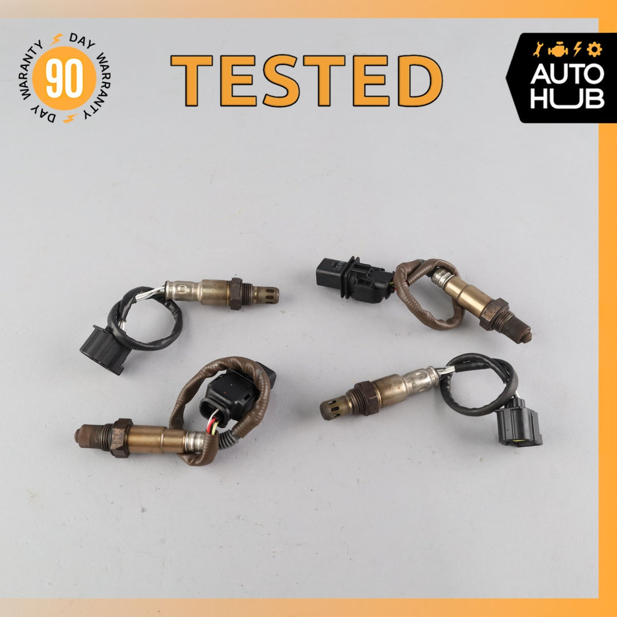 Mercedes W166 ML550 C350 GLE63 AMG Oxygen O2 Sensor Lambda Set of 4 OEM - photo 1