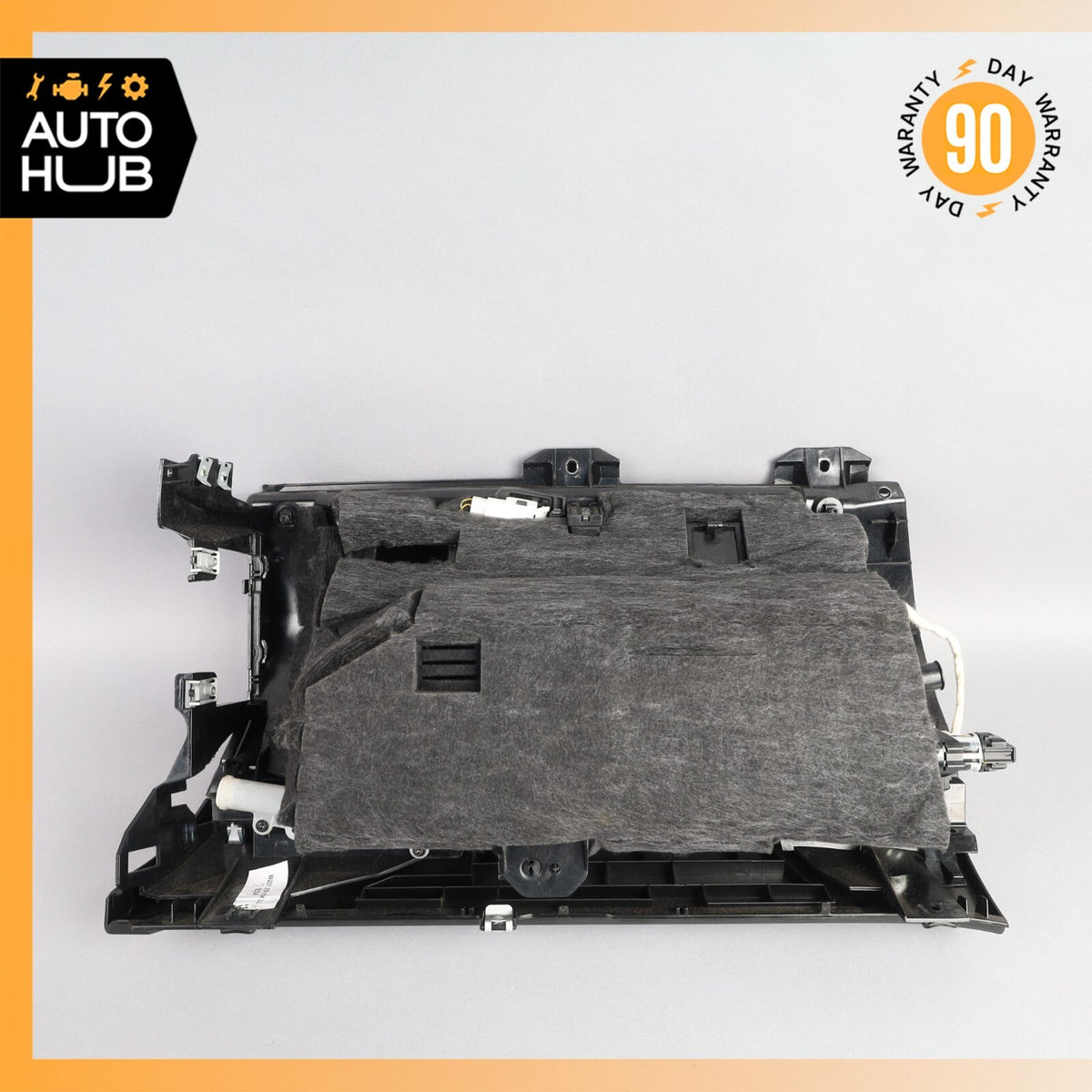 10-13 Mercedes W221 S400 S550 S63 AMG Dash Board Glove Box Compartment Black OEM - photo 11