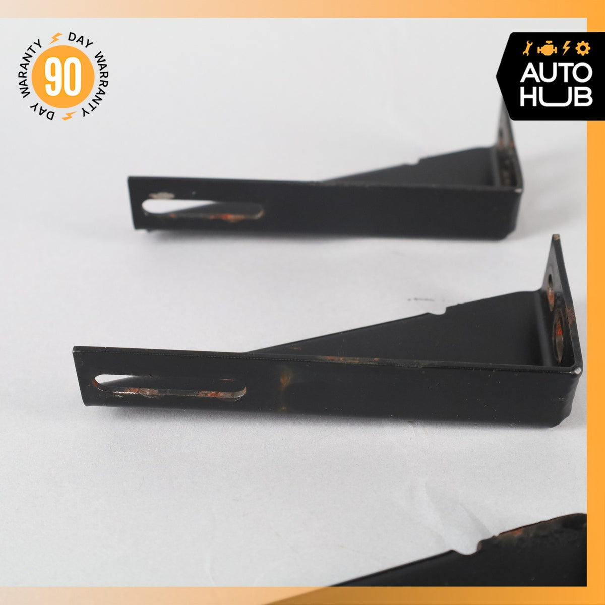 00-04 Aston Martin DB7 Upper Radiator Support Bracket Set of 3 OEM - photo 9