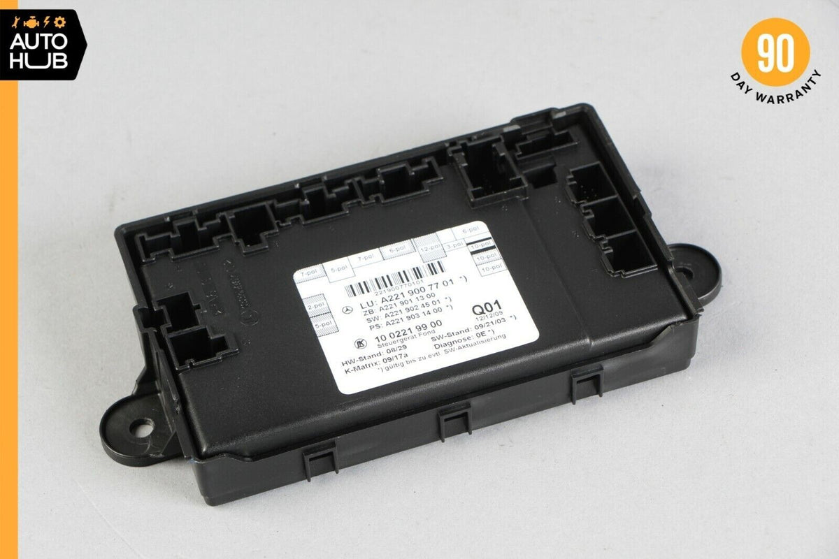 07-13 Mercedes W221 S550 S400 Rear Right or Left Side Door Control Module OEM - photo 1