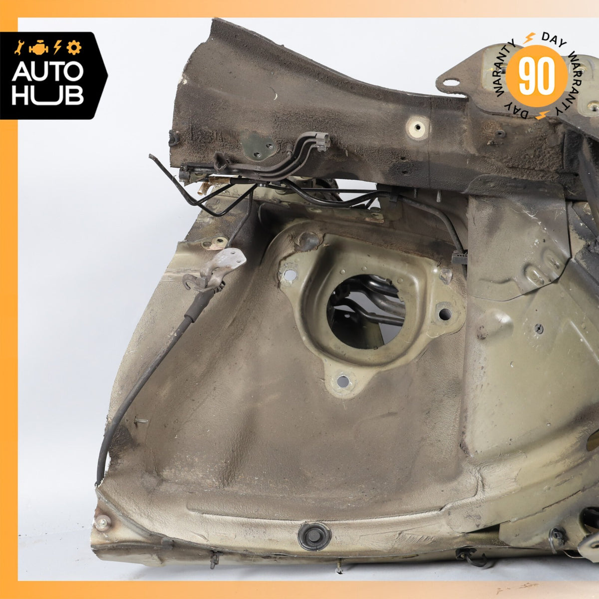 03-10 Bentley Continental GT Front Left Frame Apron Beam Inner Fender OEM - photo 12