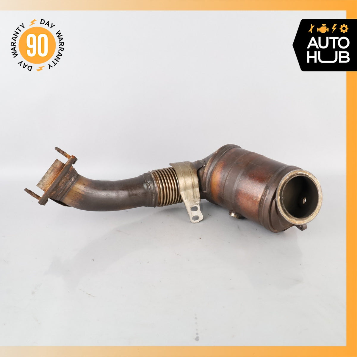 11-15 BMW E70 X5 750i 4.4L V8 Exhaust Downpipe Right & Left Set 18327645232 OEM - photo 12