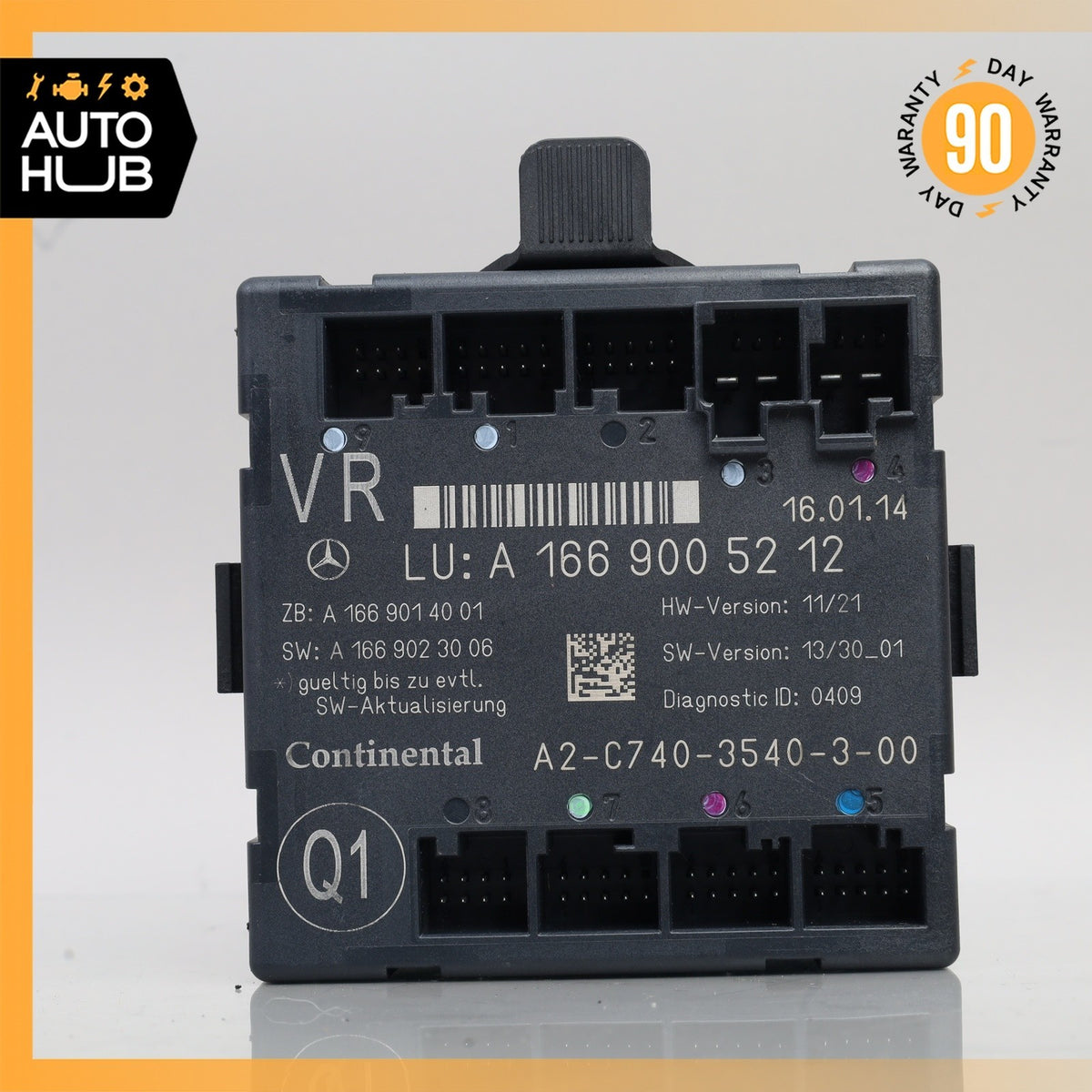 12-20 Mercedes X166 GL450 GLA250 ML350 Front Right Side Door Control Module OEM - photo 4