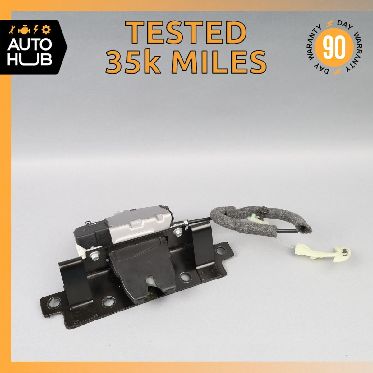 Aston Martin DB9 DBS Trunk Lid Lock Latch Actuator w/ Emergency Handle OEM - photo 1