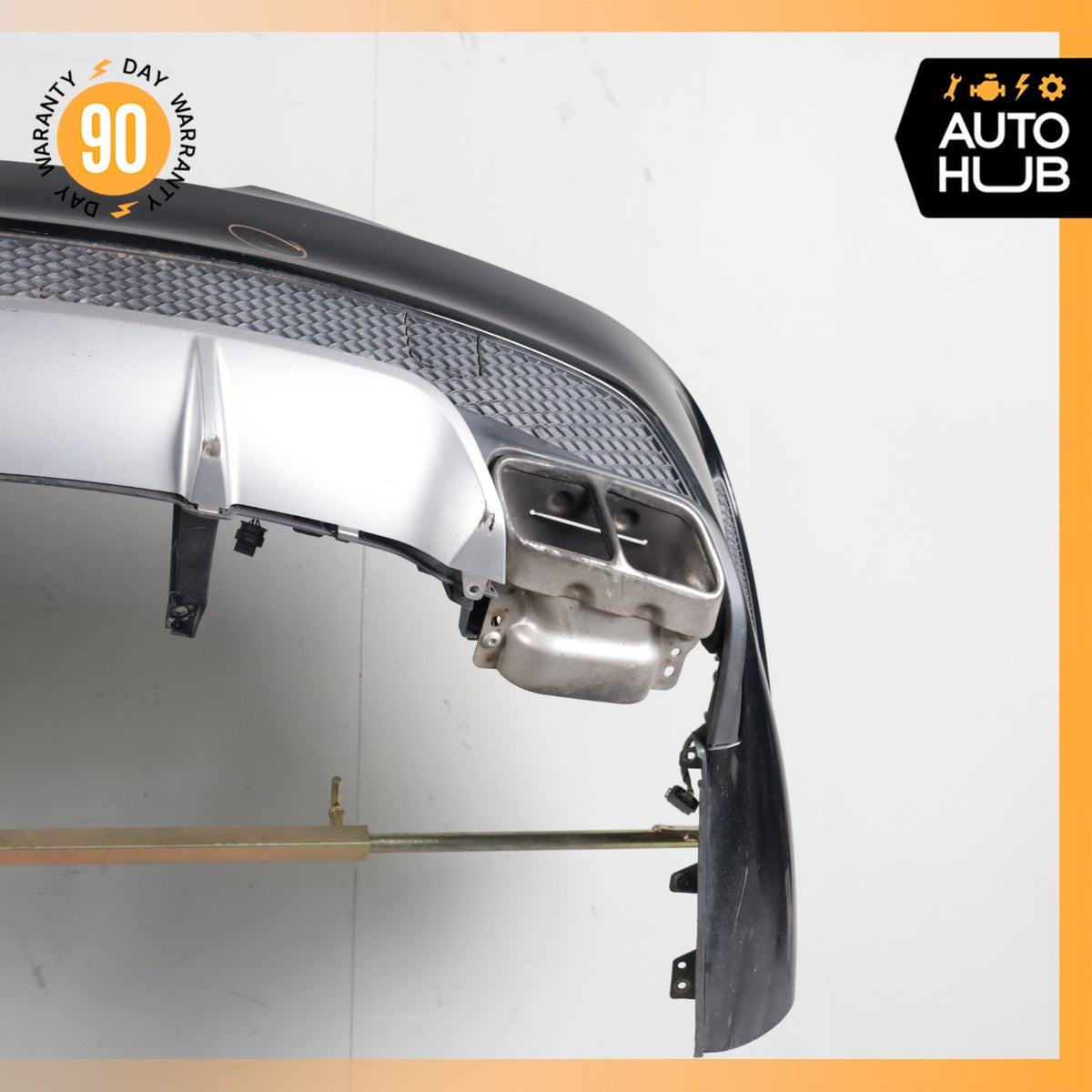 14-16 Mercedes W117 CLA45 AMG Sport Rear Bumper Cover Assembly Night Black OEM - photo 17