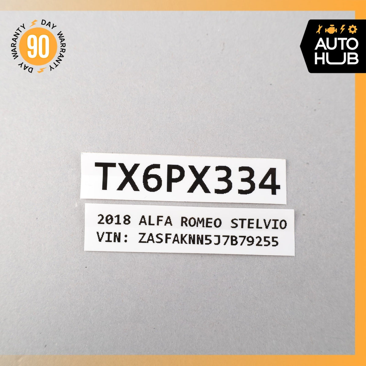 17-23 Alfa Romeo 949 Stelvio Electronic Parking Button Switch 156118211 OEM 72k - photo 8