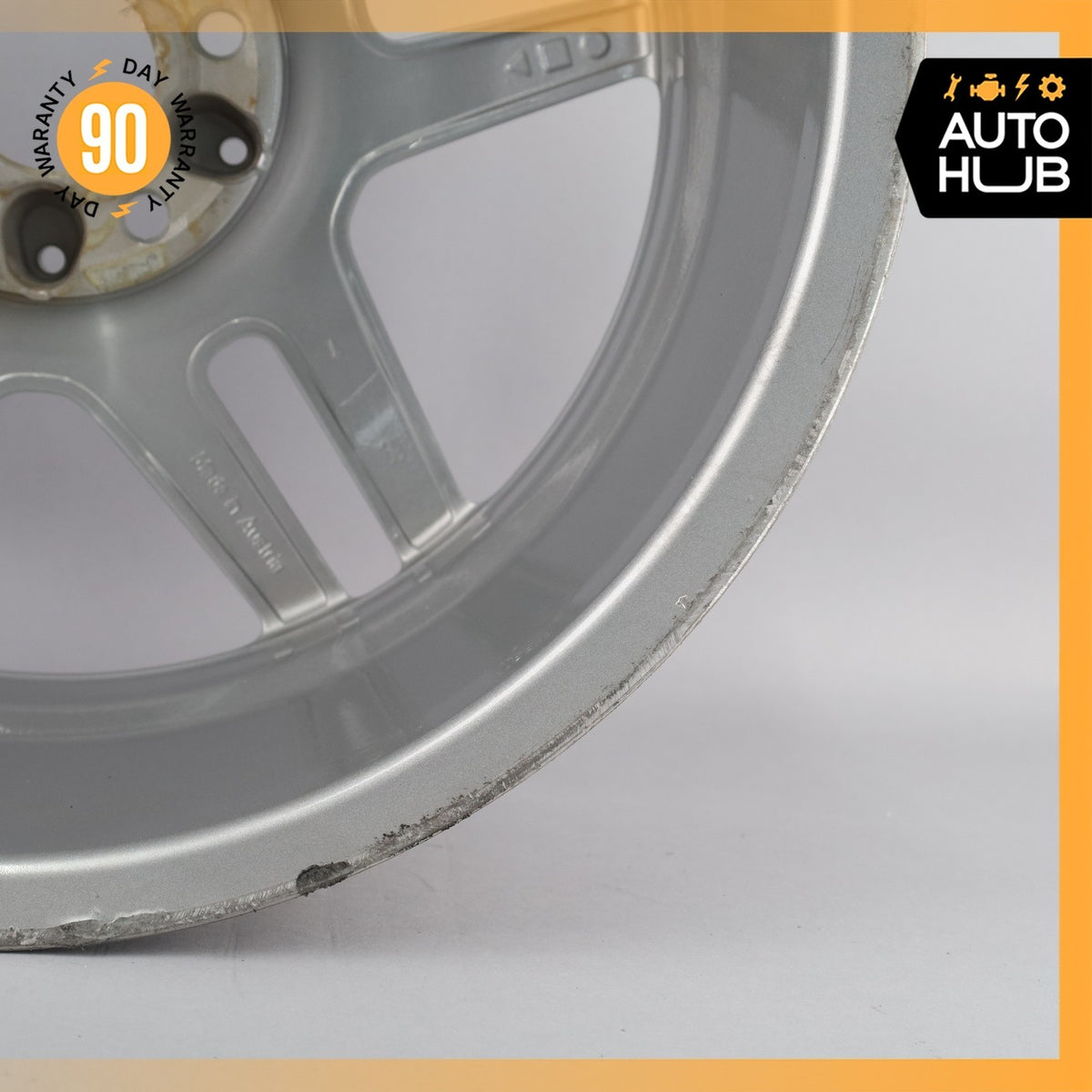 Mercedes W204 C250 C63 AMG 8 x 18 18" Front Wheel Rim 2044014102 OEM - photo 13