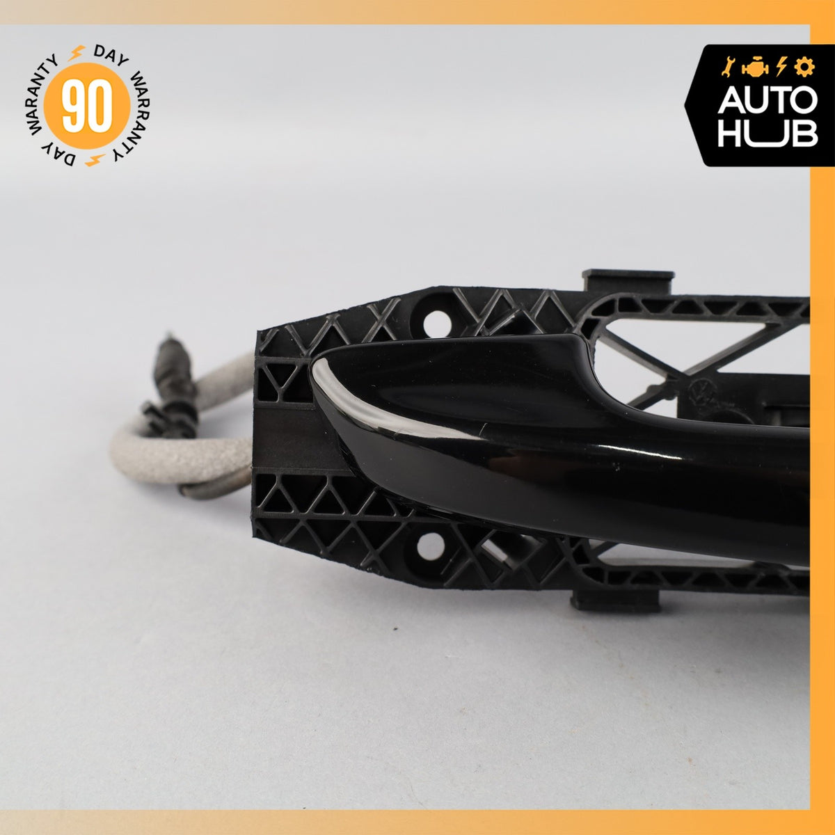 11-18 Porsche Cayenne 958 Rear Left Exterior Door Handle Black OEM - photo 4