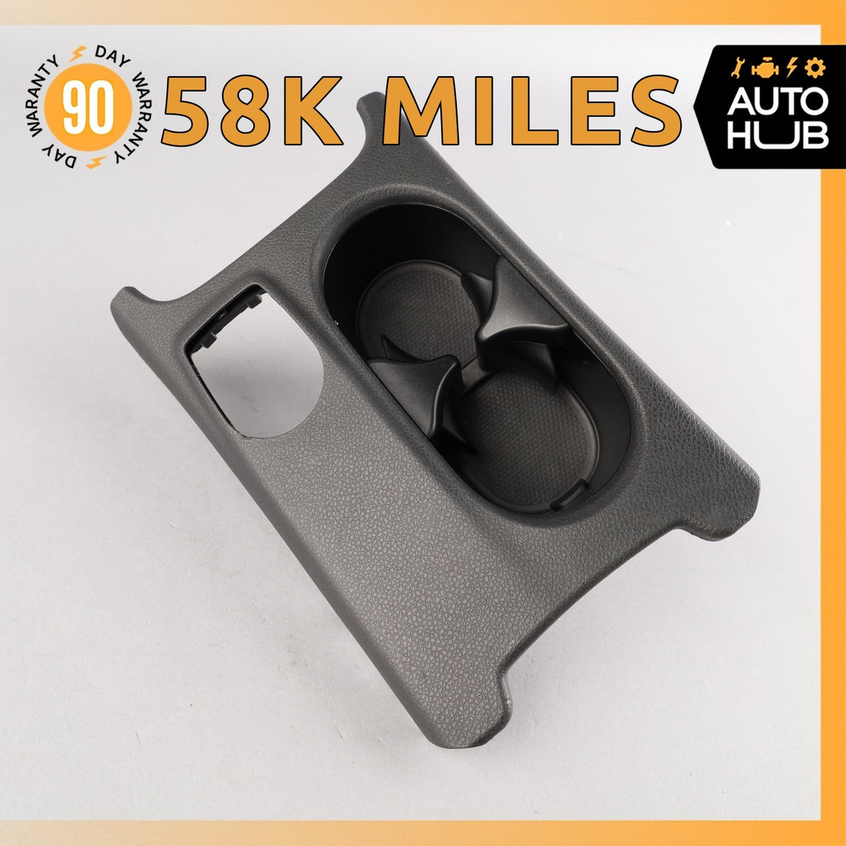Mercedes W117 CLA250 Center Console Cup Holder Compartment Black OEM - photo 1