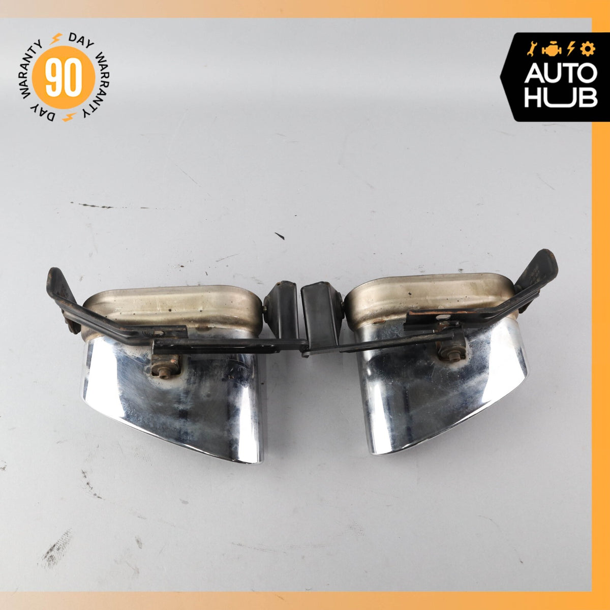 Bentley Continental GT GTC Exhaust Muffler Tips Left and Right Set OEM - photo 10