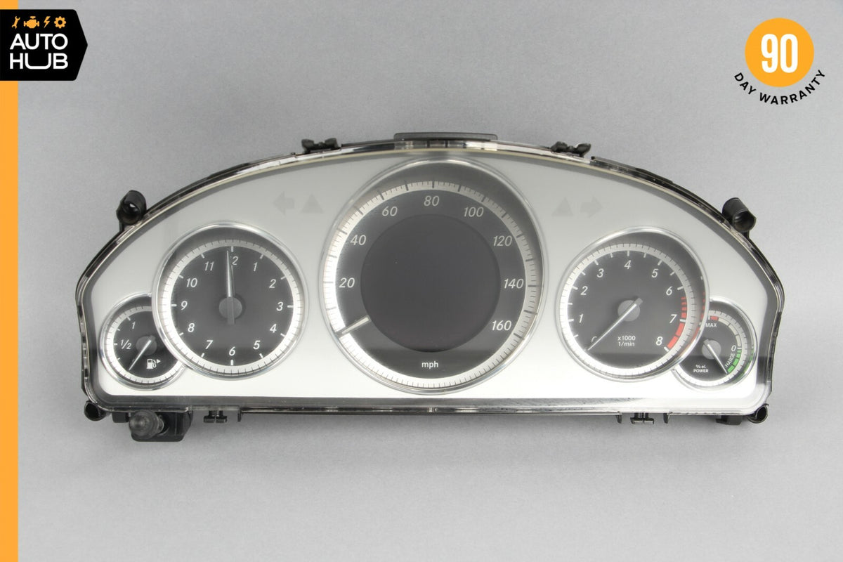 2013 Mercedes W212 E400 Hybrid Instrument Cluster Speedometer 2129002214 OEM - photo 3