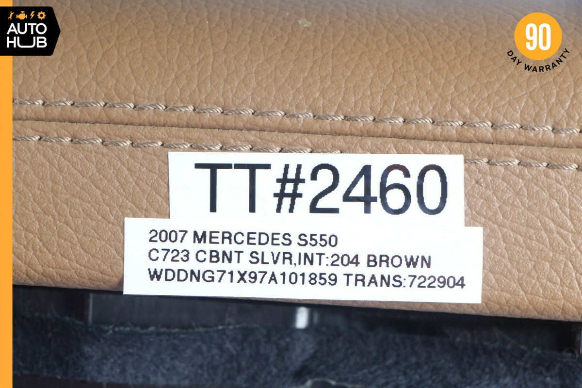 07-09 Mercedes W221 S550 Front Right Interior Door Panel Storage Compartment OEM - photo 11