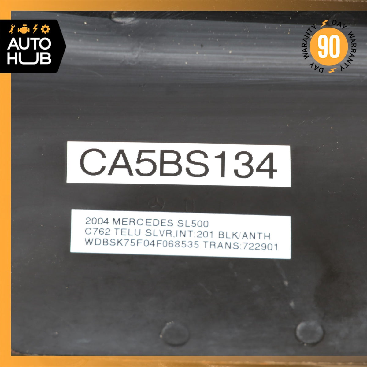 03-08 Mercedes R230 SL500 SL55 Upper Radiator Support Core Headlight Bracket OEM - photo 16