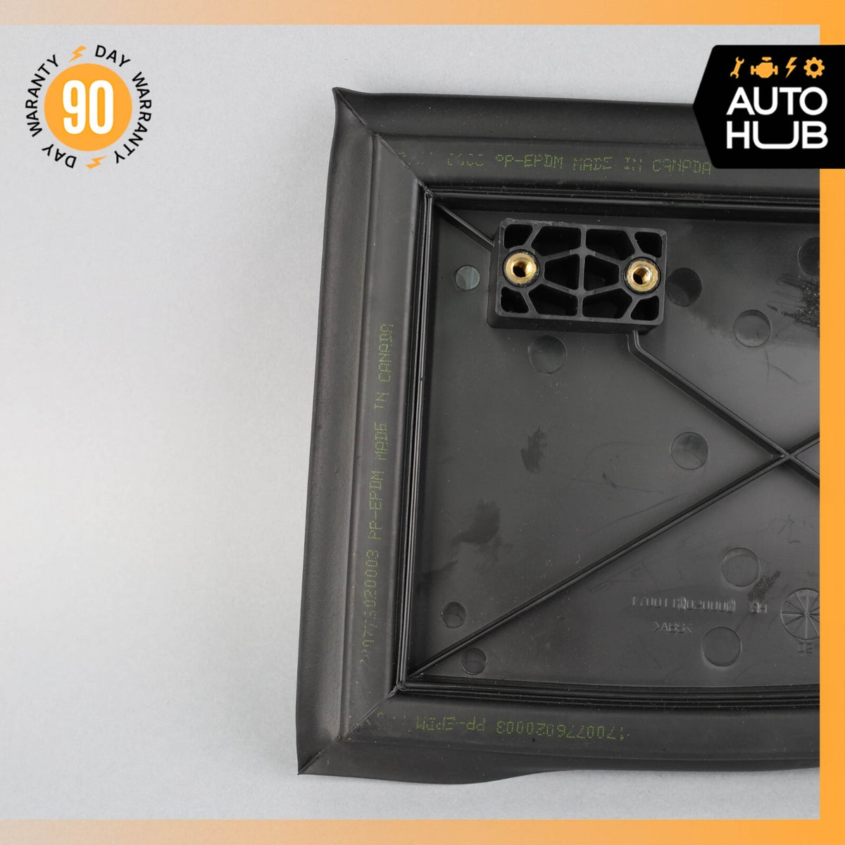 04-09 Cadillac XLR Left Driver Side Hard Top Hinge Cover Flap Trim Black OEM - photo 5