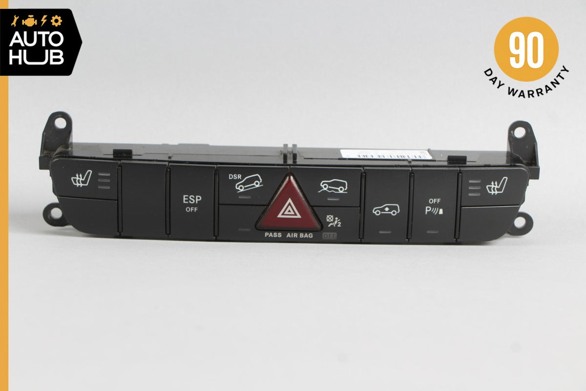06-12 Mercedes X164 GL450 ML550 Hazard Control Switch Panel 1648709210 OEM - photo 1