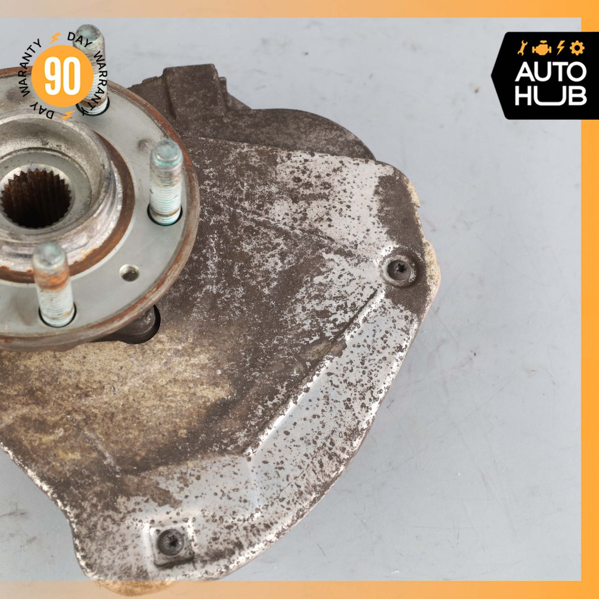 11-17 Aston Martin V8 Vantage Front Left Spindle Knuckle Hub BG333K185AA OEM 26k - photo 4